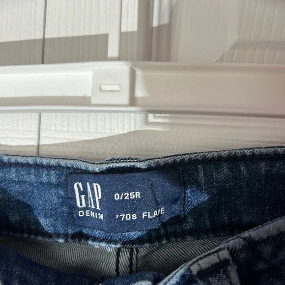 Woman flare jeans size 0/25r - Picture 2 of 3